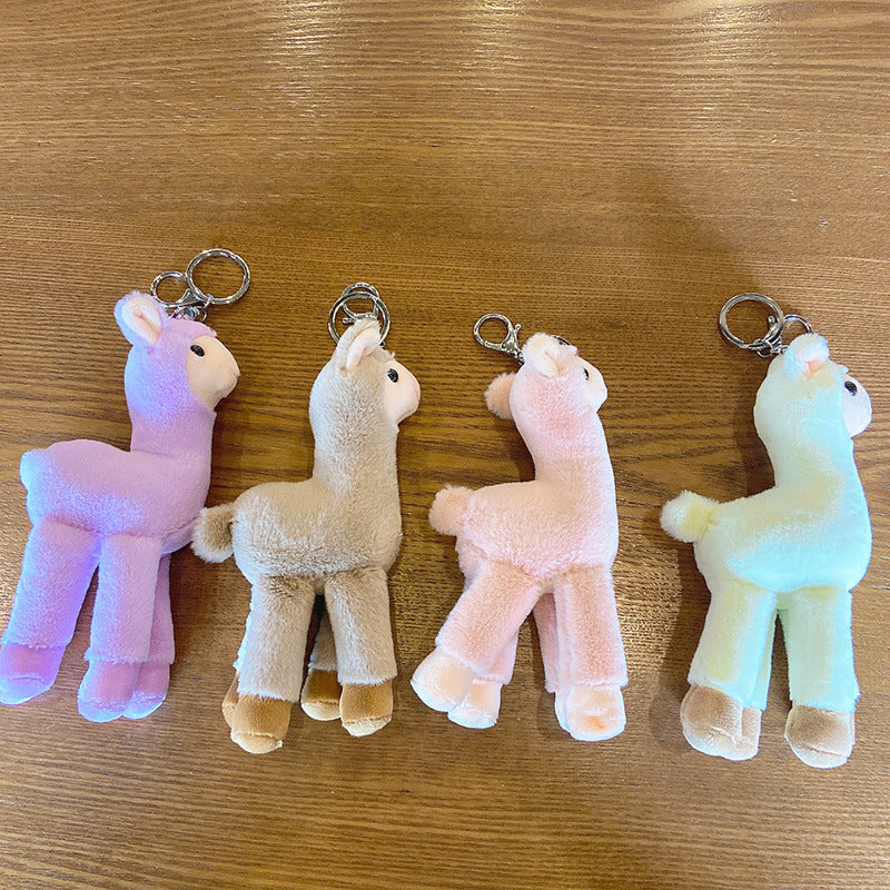 Plush Alpaca Cute Key Chain