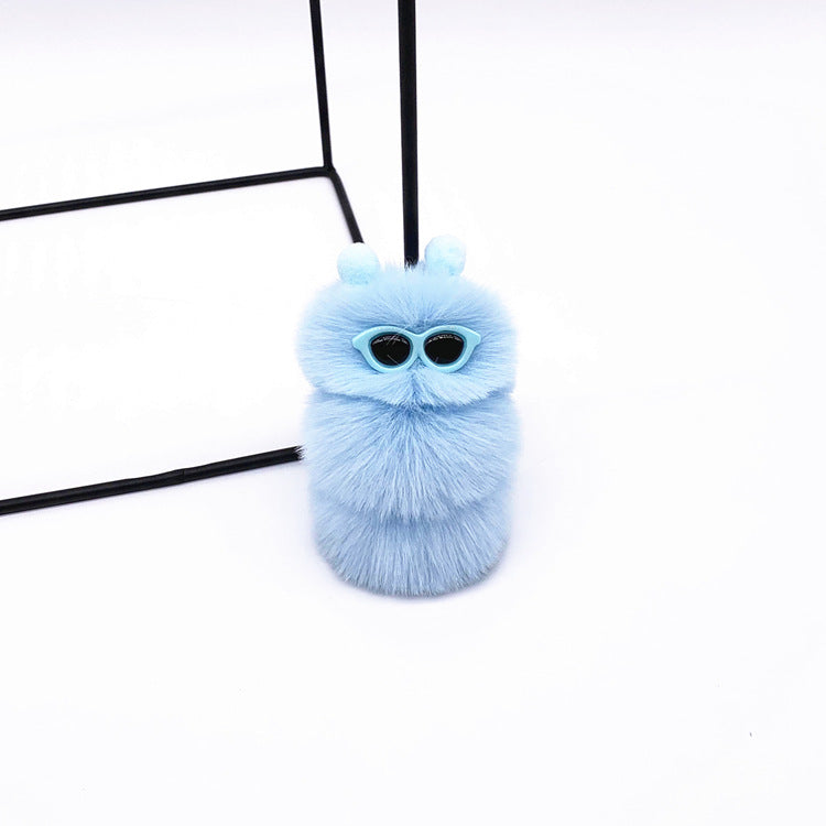 Cute Caterpillar KeyChain In Candy Style Colurs