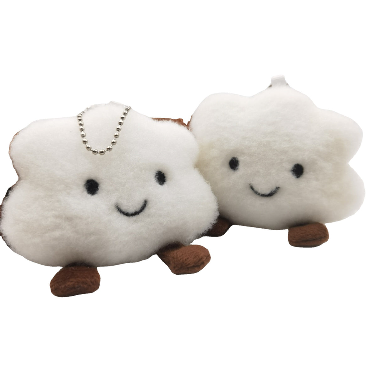 Happy Cloud Key Chain and Pin