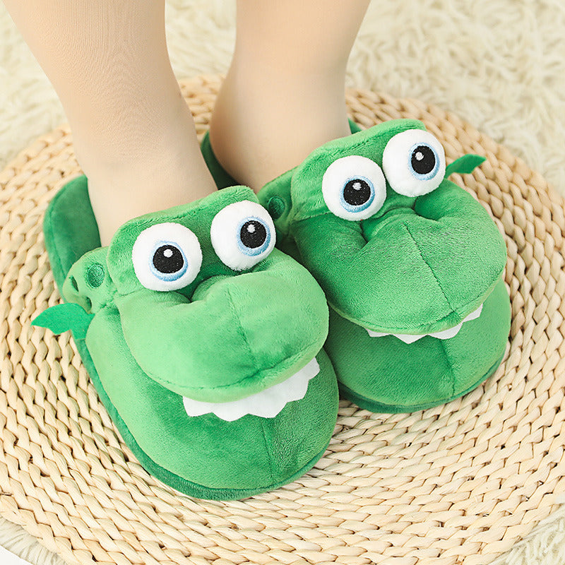 Crocodile Cotton Slippers