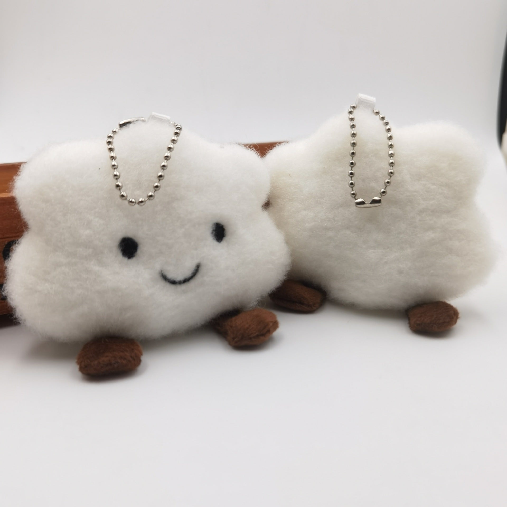 Happy Cloud Key Chain and Pin