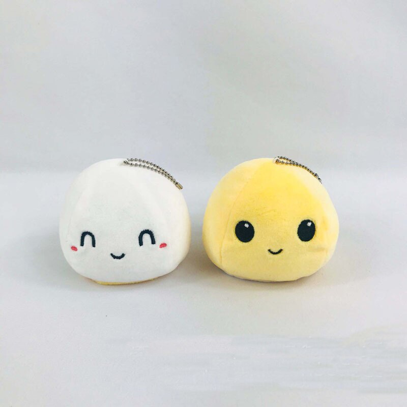 Happy Reversible Flip Stuffed Plush Pendant