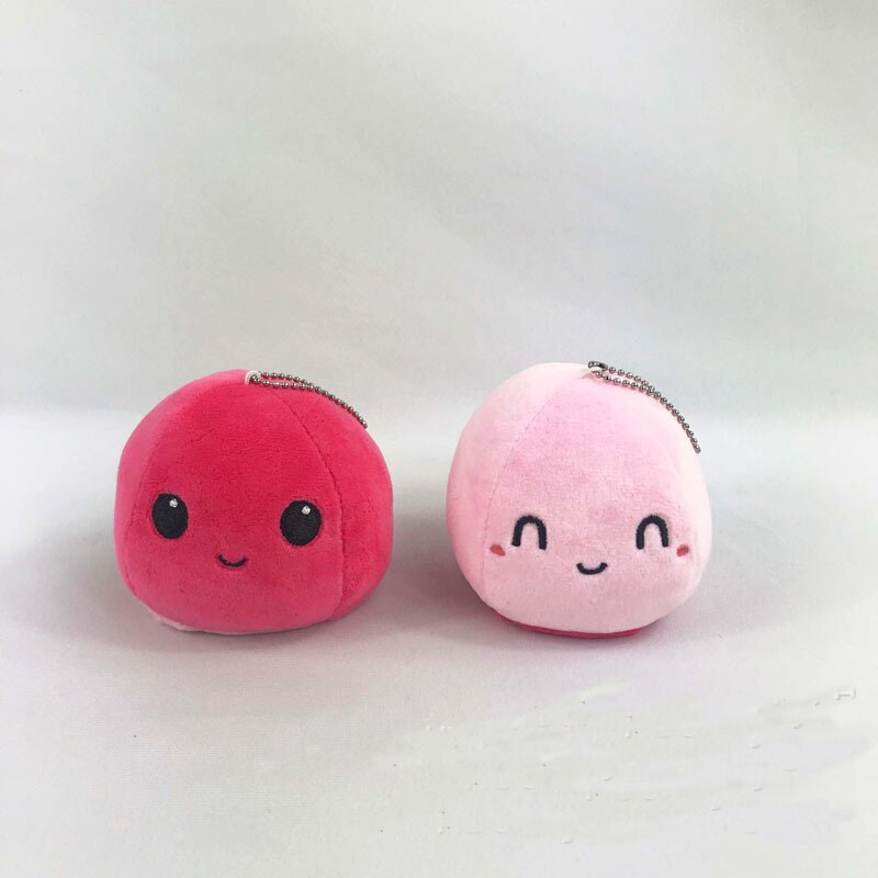 Happy Reversible Flip Stuffed Plush Pendant